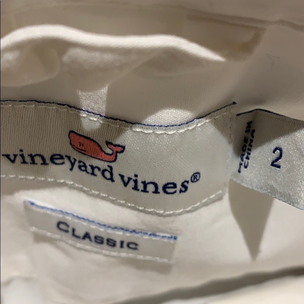 Vineyard Vines classic white button down